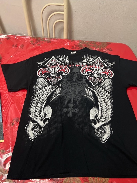 Gildan Other - Salvation Winged Skulls Graphic Print  T-Shirt Gildan  Mens Size XL